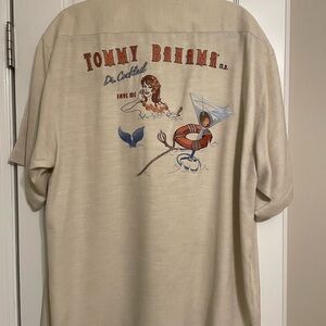 Tommy Bahama Silk “Dr. Cocktail” Button Down T-Shirt